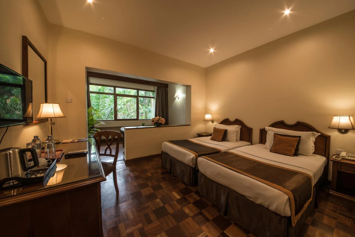Garden Twin Room at Tripplex Apartment Hotel